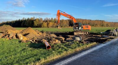 Amélioration sur le site de la qualité et la quantité des eaux rejetées de même que la temporisation des eaux de pluie.