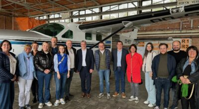 En visite à l'aérodrome